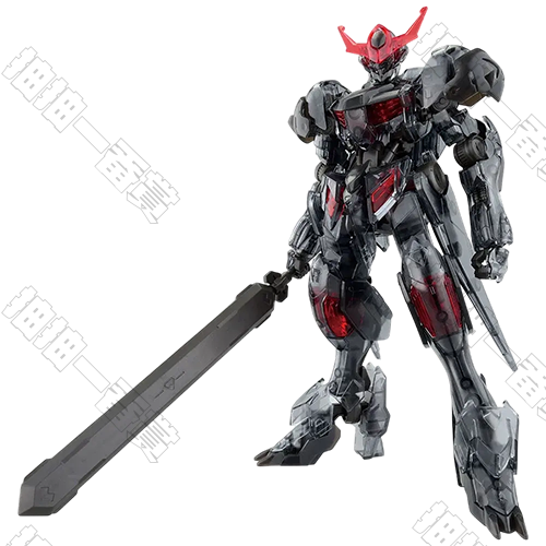 日版 HG 1/144 獵魔鋼彈魯普斯[鐵血透明色]