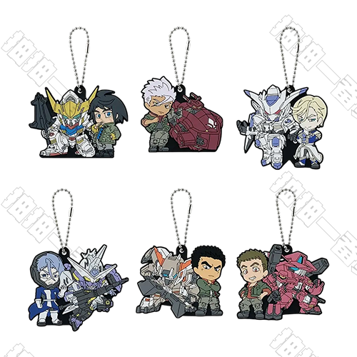 日版 角色×機體橡膠吊飾(隨機出貨)