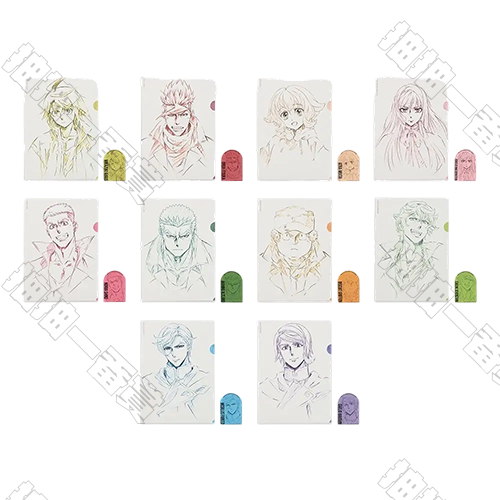 日版 A4資料夾&貼紙組(隨機出貨)