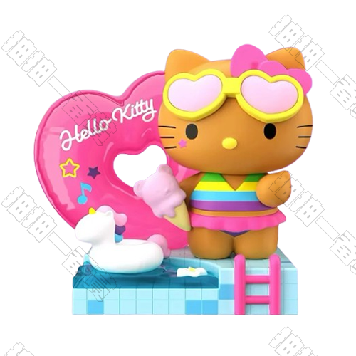 KFC x Sanrio HELLO KITTY 泳池派對音樂氛圍燈
