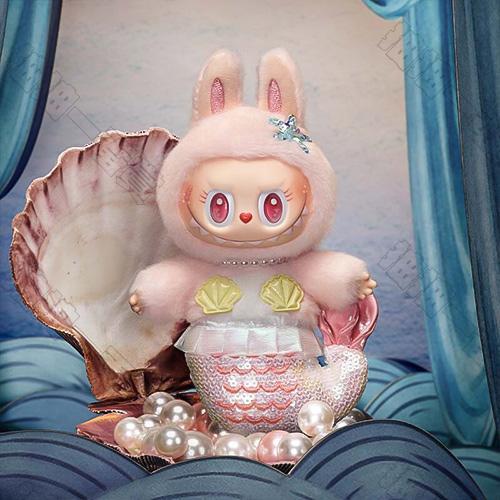 飛翔的LABUBU系列 MOKOKO美人魚 搪膠毛絨吊卡