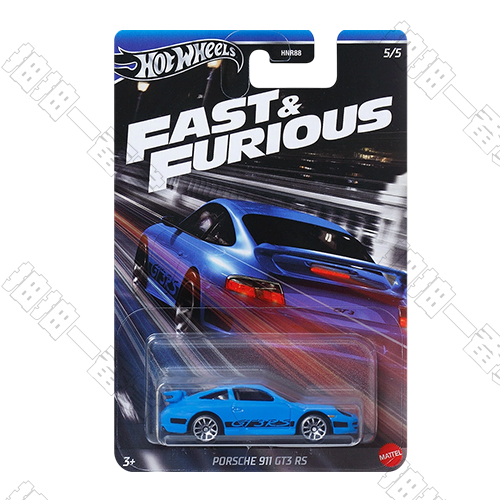 Hotwheels｜Porsche 911 GT3 汽車模型