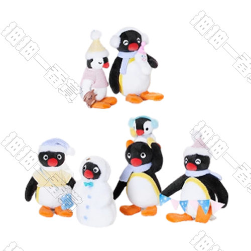 山·莫｜Pingu 過冬系列掛件(隨機出貨)