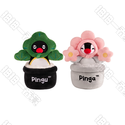 X11｜Pingu 演萬物系列毛絨公仔(隨機出貨)