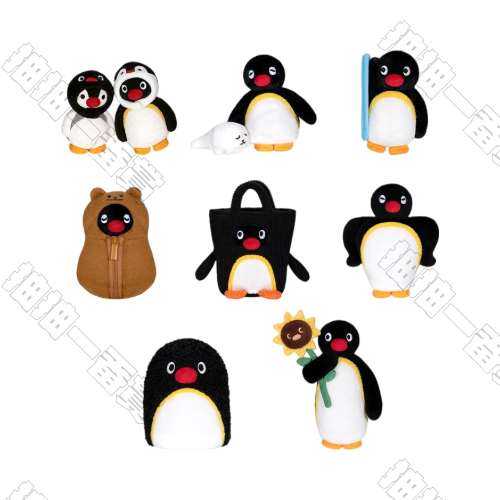 X11｜Pingu MINI MEME系列毛絨盲盒(隨機出貨)