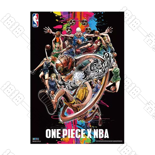BANDAI｜航海王xNBA 海报[26年6月發售]