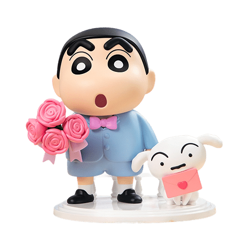 FUNISM|蠟筆小新 浪漫花束款手辦