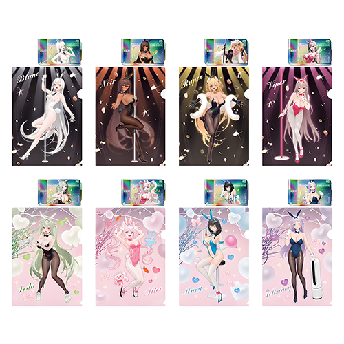 日版 文件夾＆高級招募券風貼紙(隨機出貨)