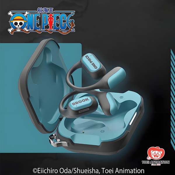 象鼻子｜航海王 布魯克聯名款 掛耳式藍牙耳機