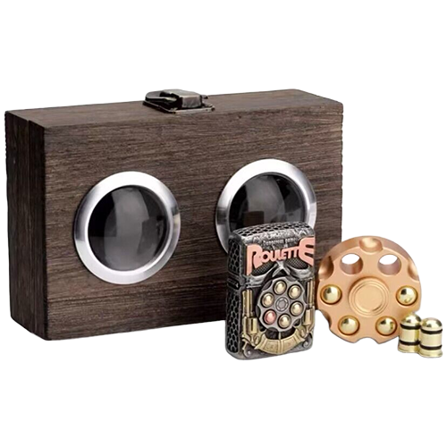 ZIPPO｜危險遊戲 輪盤賭 僅外殼無內膽