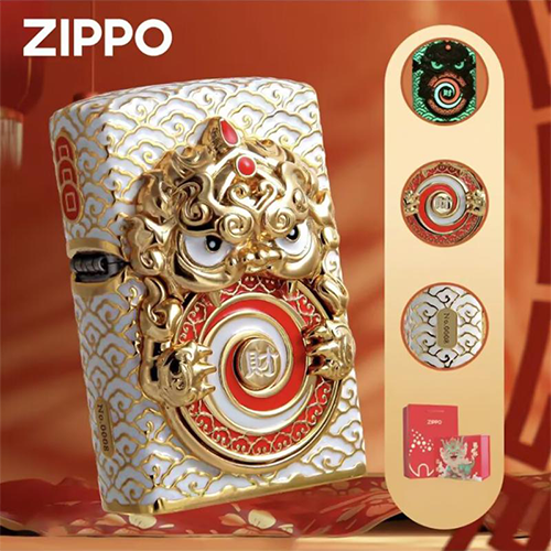 ZIPPO｜吞金貔貅 僅外殼無內膽