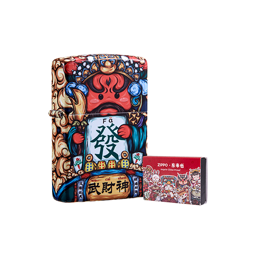 ZIPPO X 東來也｜武財神 僅外殼無內膽