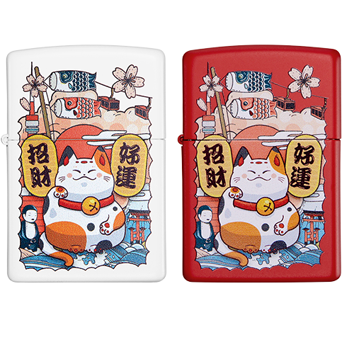 ZIPPO｜招財貓 僅外殼無內膽(隨機出貨)